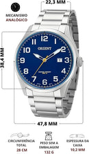 Relógio Orient Masculino Prata MBSS1360 P2SX