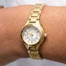 Relógio Seculus Feminino Dourado