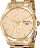 Relógio Seculus Feminino Ref: 35019lpskda1 Dourado São Jorge