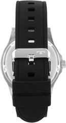 Relógio Technos, Pulseira de Silicone, Masculino Preto 2115KQB/8L
